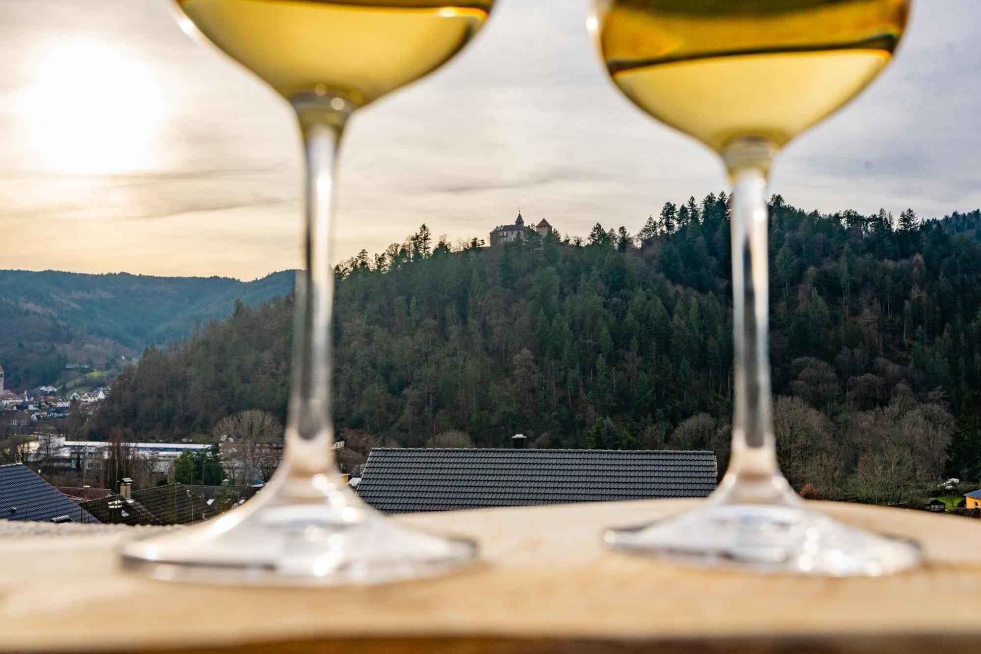 Schlossblick Schwarzwaldpanorama 게른스바흐 외부 사진